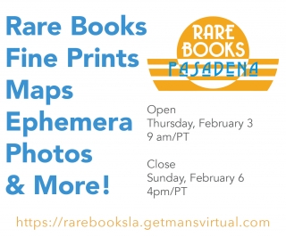 Rare Books LA Virtual Book Fair